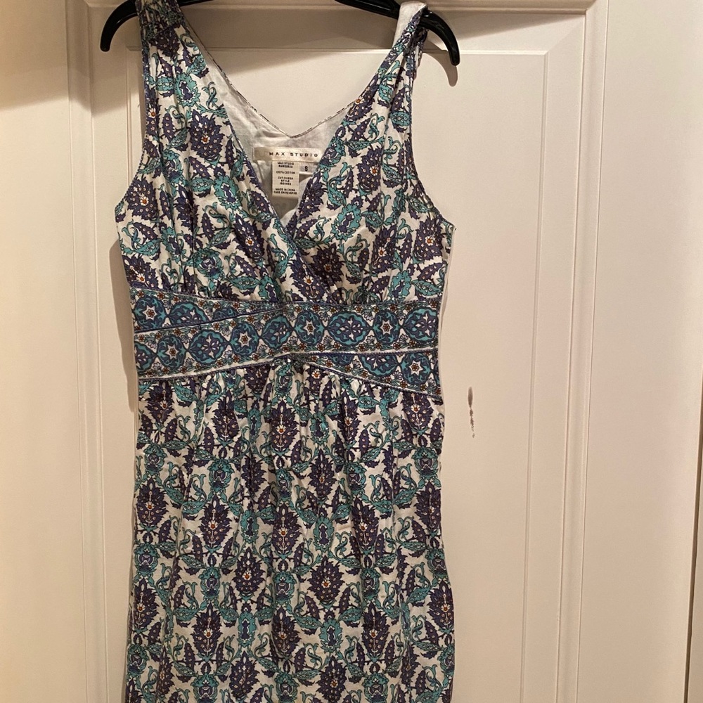 Turquoise & Blue Summer Dress